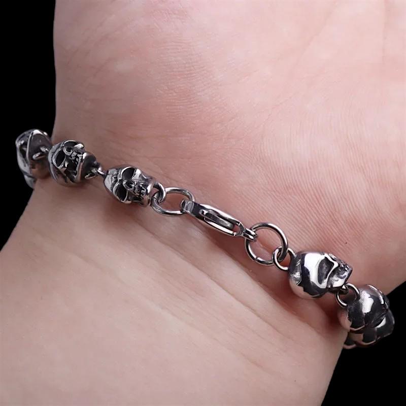 Goth Skull Bracelet