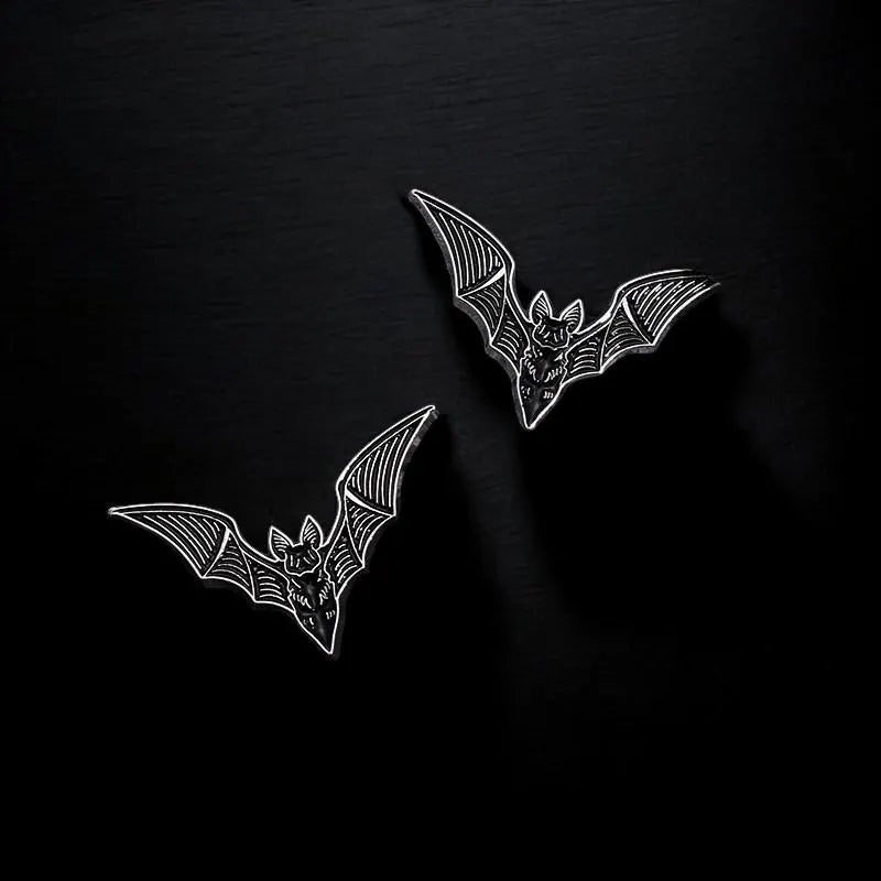 Bat Collar Enamel Pin Set