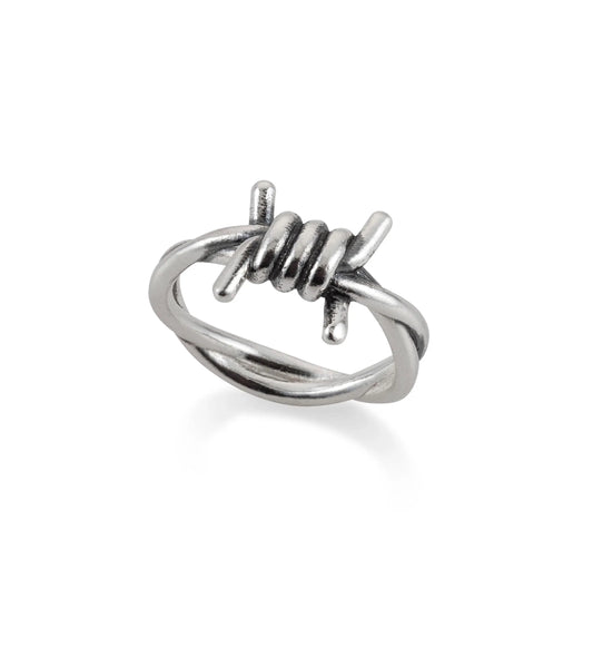 Barbed Wire Stainless Steel Ring