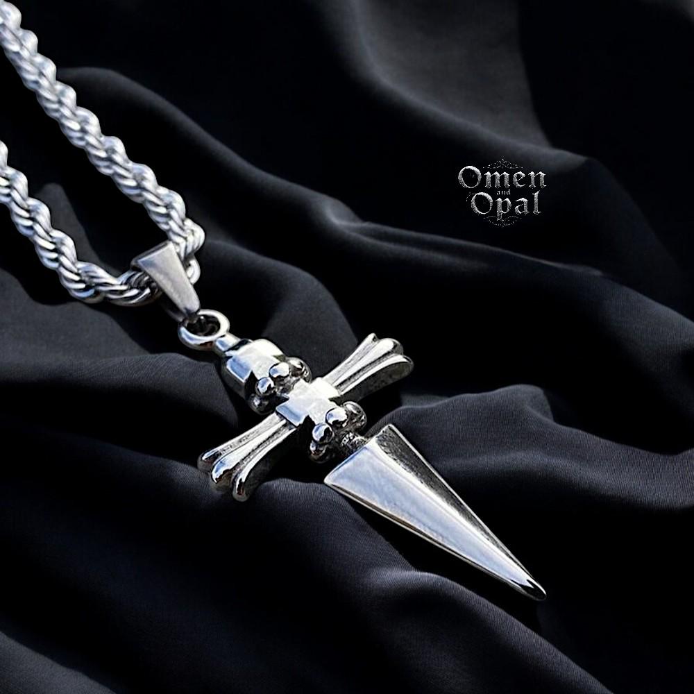 Judgement Chain Necklace HxH, Kurapika HxH Pendant for Men & Women, Gothic Chain, Edgy Statement Jewelry, Anime Fan Gift