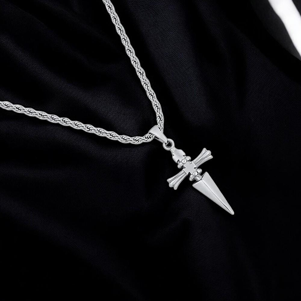 Judgement Chain Necklace HxH, Kurapika HxH Pendant for Men & Women, Gothic Chain, Edgy Statement Jewelry, Anime Fan Gift
