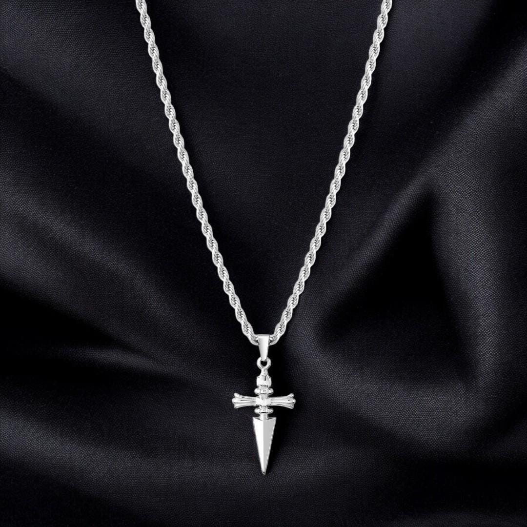 Judgement Chain Necklace HxH, Kurapika HxH Pendant for Men & Women, Gothic Chain, Edgy Statement Jewelry, Anime Fan Gift