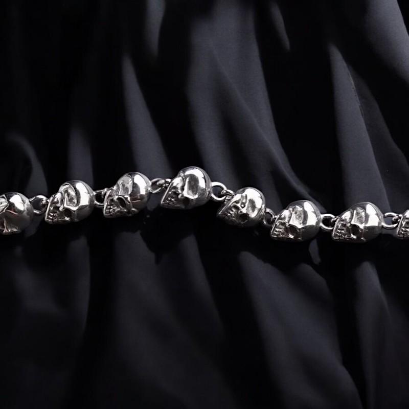Goth Skull Bracelet