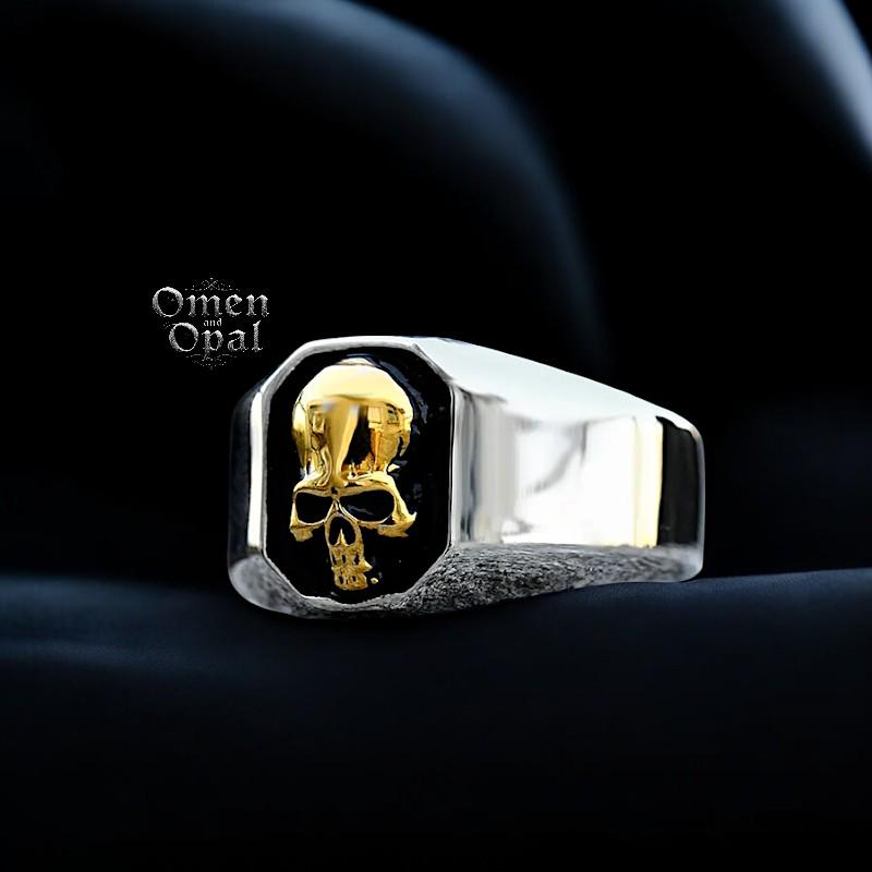 Celtic Skull Stainless Steel Ring