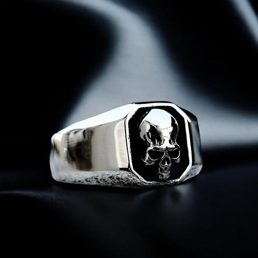 Celtic Skull Stainless Steel Ring