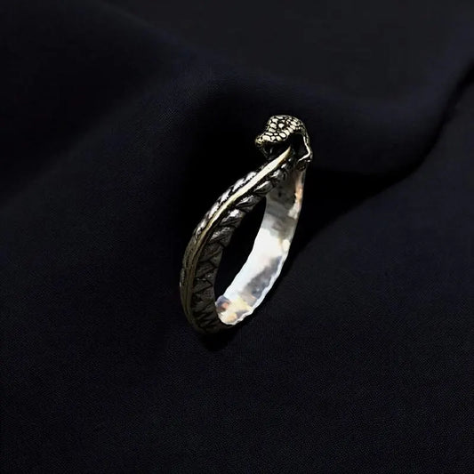 Ouroboros Snake Ring – Gothic Serpent Ring