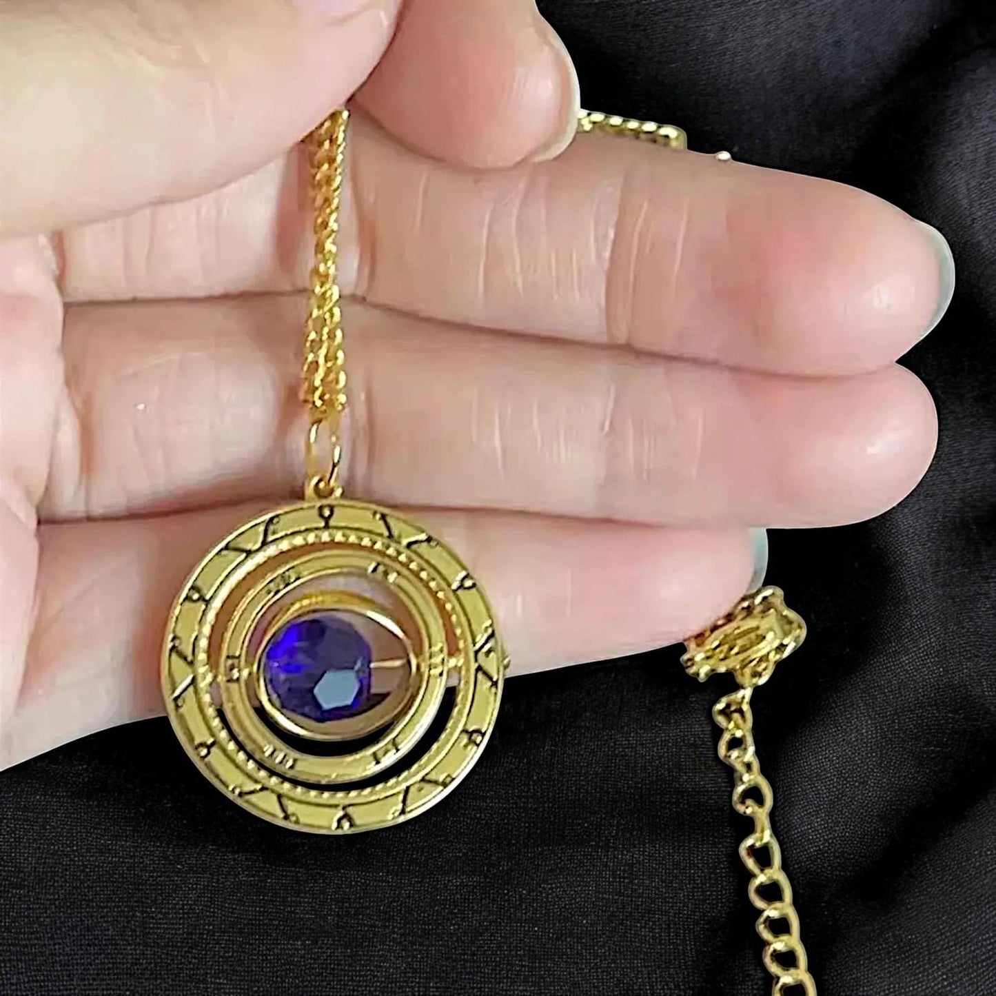 Hexagonal Zircon Pendant Necklace | Jinx Inspired Victors Necklace | League of Legends Jewelry | Gamer Gift for Her | Crafty Cosplay Jewelry