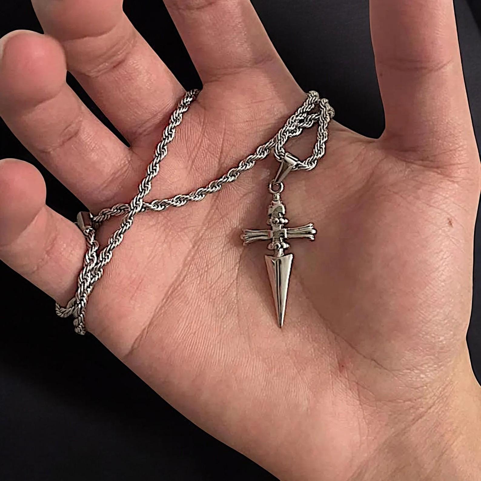 Judgement Chain Necklace HxH, Kurapika HxH Pendant for Men & Women, Gothic Chain, Edgy Statement Jewelry, Anime Fan Gift