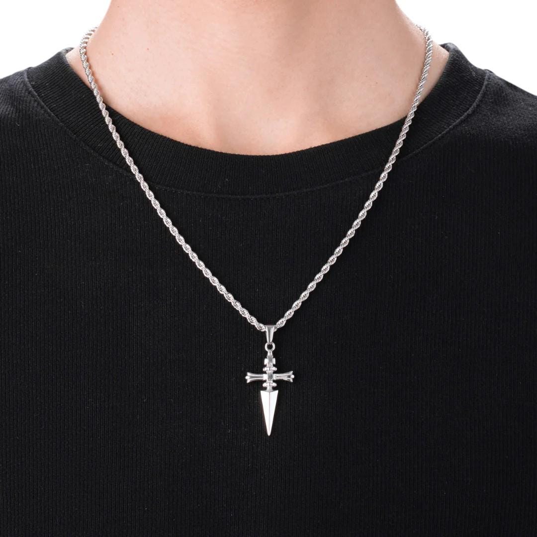 Judgement Chain Necklace HxH, Kurapika HxH Pendant for Men & Women, Gothic Chain, Edgy Statement Jewelry, Anime Fan Gift