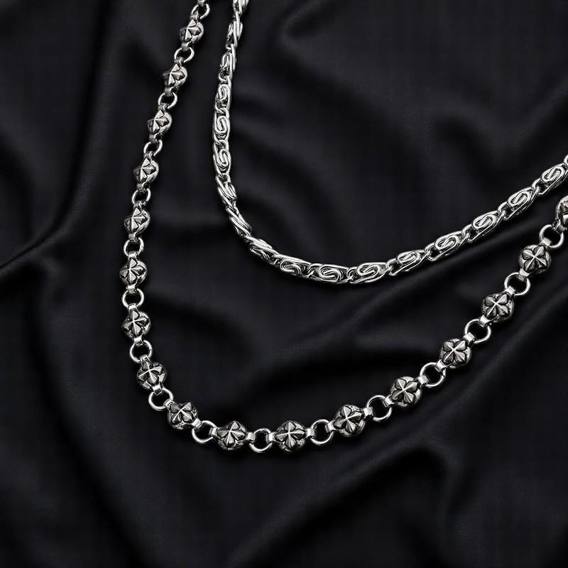 Double Layer Belt Chain | Punk Jeans Chain | Concert Pocket Chain | Metal Pants Chain Gift | Edgy Streetwear Accessory