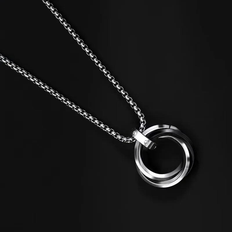 Love and Deepspace Rafayel Choker Necklace | Cosplay Round Pendant | Black White Unisex Jewelry | Game-Inspired Accessory Gift
