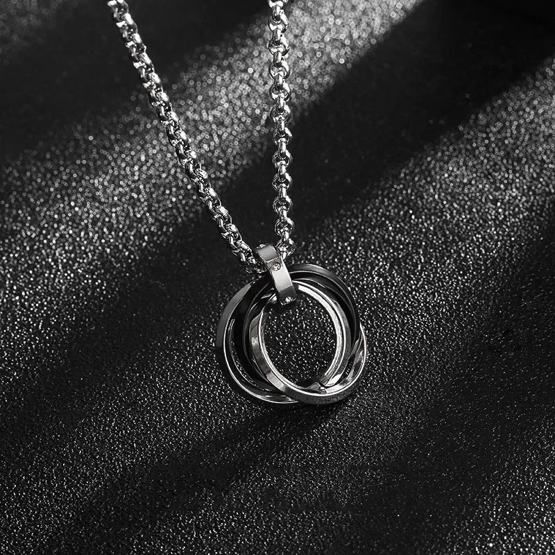 Love and Deepspace Rafayel Choker Necklace | Cosplay Round Pendant | Black White Unisex Jewelry | Game-Inspired Accessory Gift