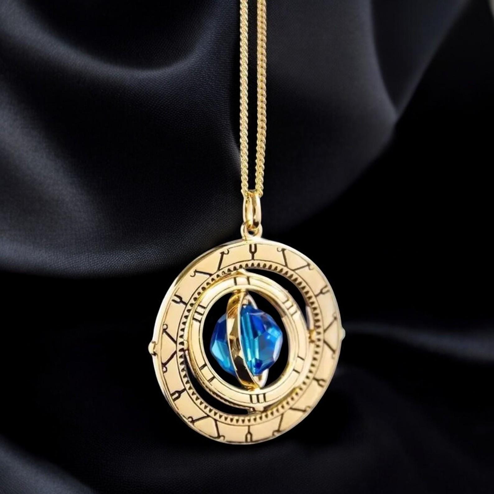 Hexagonal Zircon Pendant Necklace | Jinx Inspired Victors Necklace | League of Legends Jewelry | Gamer Gift for Her | Crafty Cosplay Jewelry