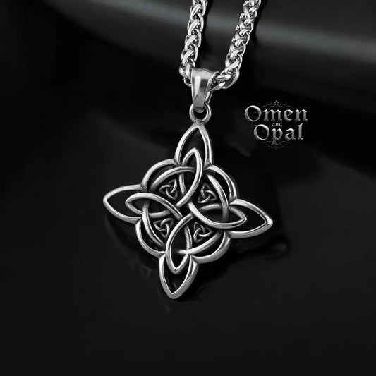 Witches Knot Celtic Necklace